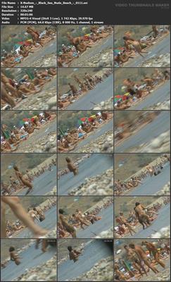 [448 MB] Nudist Clips-23 (X-Nudism) / Clips with nudists-23 (X-Nudism) [Nude Beach]