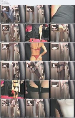 [595 MB] [VOYEUR] Hidden camera in the cloakroom model (NTCR-006) [2007, voyeur, hidden cam, DVDRip]