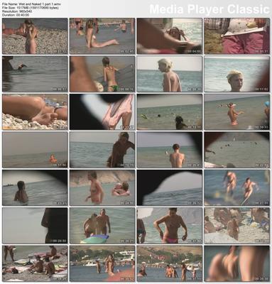 [1,48 Go] [Candid-HD.com] Wet and Naked 1 partie 1 / nue Wet et 1 partie de 1 [Voyeur Beach, HDRip]