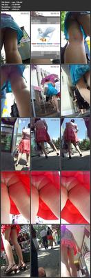 [2,5 GB] [Upskirt, SpyCam] (57rolikov) / Rock mit versteckter Kamera (Amateur) [2010, Upskirt, CamRip]