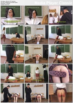 [489 MB] Discipline In Russia Volume # 17- Private religion school part # 1 / discipline in the Russian part of the 17 private religious schools Part 1 (Aleksey Black, Nettles Corp.) [BDSM (spanking, humiliation, punishment), DVDRip]