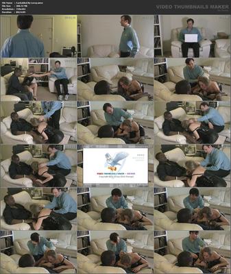 [309 MB] Cuckolded By Leroy / esposa chupando Negro com o marido (Mistress Roulette) [200., Femdom, Humilation, Cuckold, Oral, DVDRip]