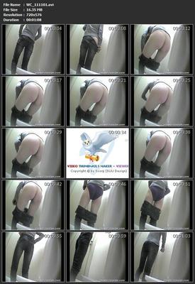 [563 MB] [Voyeur-russian.com] WC (28 Clips, Set 1111) / Versteckte Kamera in der Damentoilette [2011, Pinkeln, SiteRip]