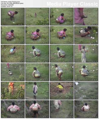 [85 MB] [Voyeur, Spycam] Indian Pissing / INDIAN sit down in the open air [2012, Peeing, Indian, Voyeur, Spycam, CamRip]