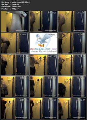 [2.64 GB] [Voyeur-russian.com] (rollers 30) LOCKERROOM (set April 1204) / Hidden cam solariums [2012, Voyeur, SiteRip]