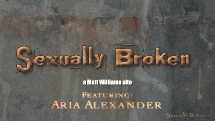 [707 MB] [Sexuallybroken.com] Aria Alexander (2009-04-27) [2015, BDSM, Deepthroat, Bondage, Humiliation, Hardcore, Domination, Oral, HDRip, 720p]