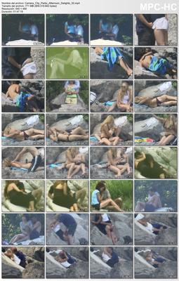 [772 Mo] [urerotic.com] Parcs urbains de la caméra : Délices de l'après-midi 32 [2014, Voyeur, Spycam, SiteRip]