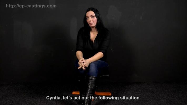 [487 MB] [EP-castings.com] Cyntia – 10. April 2014 (Mood-Pictures, ElitePain) [2014, Casting, Folter, Spanking, 720p, HDRip]