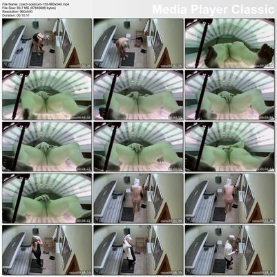 [84 MB] [czechsolarium.com / czechav.com] Czech Solarium 155 [540p / 20.11.2015, Voyeur, Cámara oculta, Masturbación]