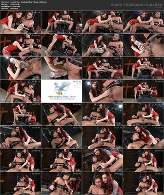 [657 Mo] [femdomempire.com] Amber Ivy - Traire sur chaise de bondage (15/02/2016) [2016, Dominatrice, Bondage, Branlettes, Traite, HDRip, 1080p]