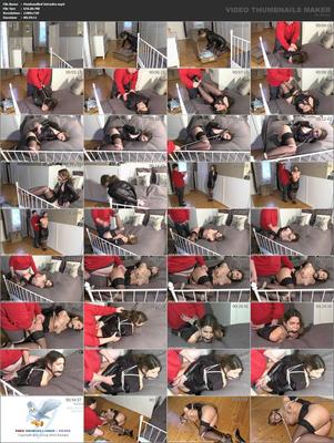 [657 MB] Intruso maltratado/Trato brusco con un invitado unánime (Juliette capturada y en apuros) [2015, Bondage, Bondage Sex, HDRip, 720p]