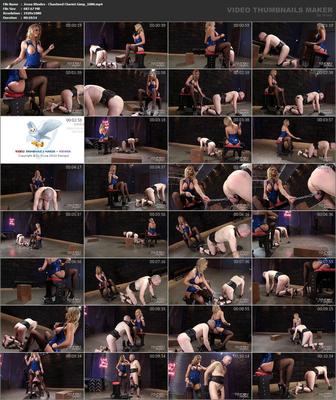 [688 Mo] [femdomempire.com] Jessa Rhodes - Chastised Chariot Gimp / Tightening Chariot (20.05.2016) [2016, Femdom, BallBusting, CBT, Bondage, Whipping, HDRip, 1080p]