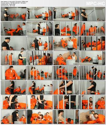 [4,62 GB] Bisex Party 19 - Prison Power Fuck Party / Bisex Party 19 (Eromaxx Films) [2013, Anal, Bisexual, Europeo, Extranjero, Gonzo, Gangbang, 1080p, Web-DL] (Escenas divididas)