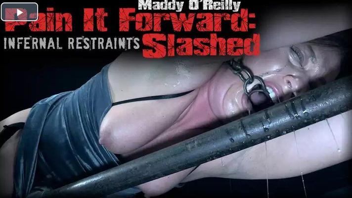 [3,39 GB] [InfernalrestRestRests.com] Maddy O'Reilly, London River, Stephie Staar (Pain It Forward: SlaShed / 12/07/2018) [2018, BDSM, Humillación, Tortura, Azotes, 720p]