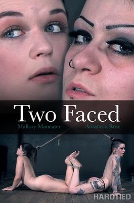 [2.05 GB] [Hardtied.com] Mallory Maneater & Anastasia Rose (Two Faced / 20.02.2019) [2019, BDSM, Bondage, Humiliation, Torture, Lesbian, 720p]