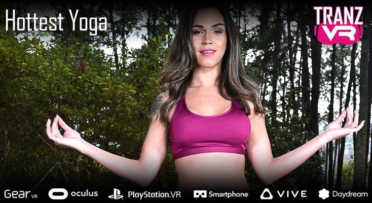 [8,74 GB] [Tranzvr.com] Amanda Fialho / Hottest Yoga (02 de octubre de 2018) [2018, Transexual, Duro, Anal, Sin condón, POV, Realidad virtual, VR, 4K, 3D, 1920p, SiteRip]