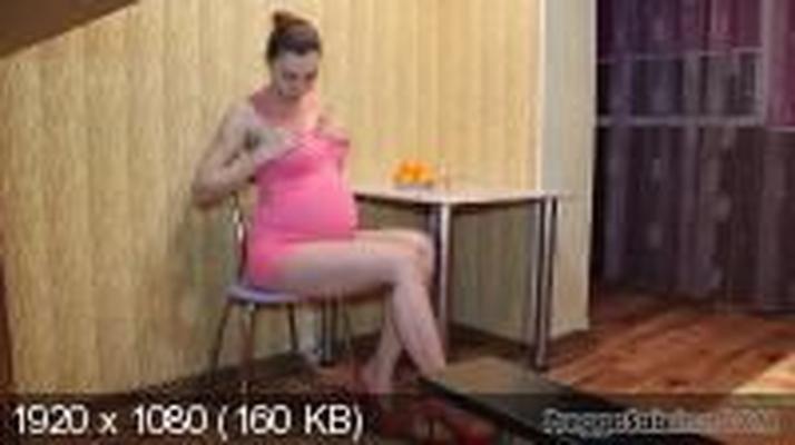 [295 MB] [MyPreggo.com] Sabrina – Ich gebe dir einen erotischen Striptease! 