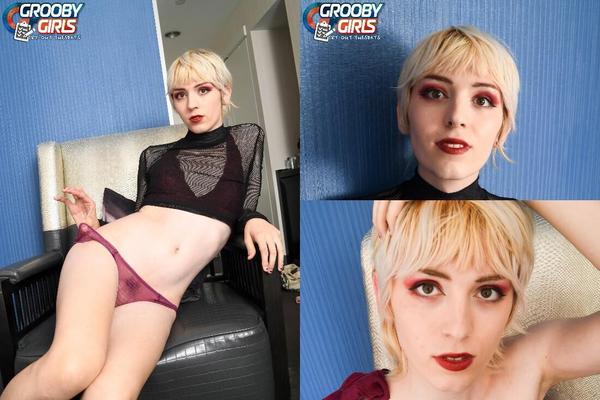 [Groobygirls.com] Angel / Pretty Angel! (07 de agosto de 2018) [2018, Travesti, Solo, Piercing, 4K, 2160p, SiteRip]