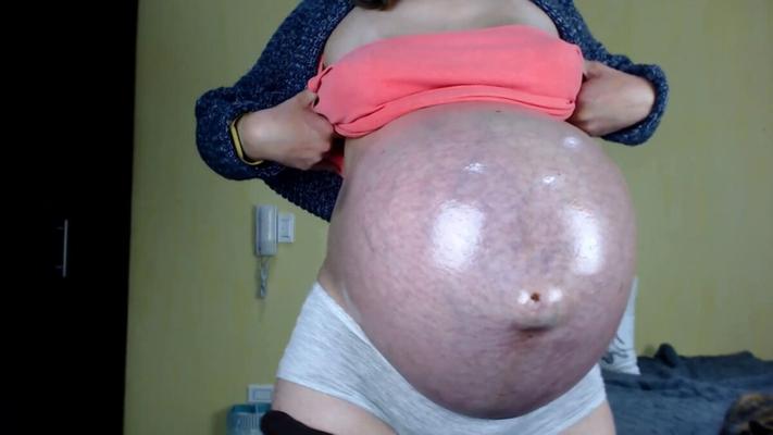 [Manyvids.com] Mila Mi - Extreme Preggo Belly Show and Tell [2021, Pregnant, Solo, 1080p, Web -Dl]