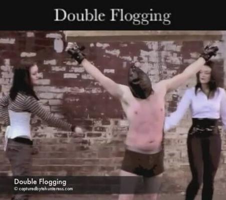 [Thehunteress.com] Double Floging [2000, Femdom, Fetish, BDSM, Siterip]