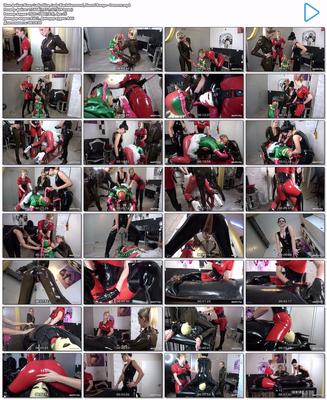 Bizarr Lady Alice, Lady Blackdiamoon, Naomi Rouge - Demons (Amator.org) / Demons (Amator.org) [2021, Femdom Latex Strapon Peging Catsuit Rubber, 1080p, Hiterip]