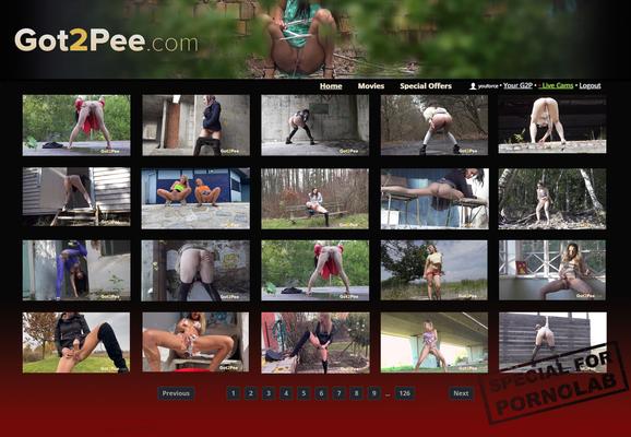 [Got2Pee.com] (114) [ SiteRip of 09/23/2022 - 03/01/2023, Peeing, Outdoor, 1080p, SiteRip]