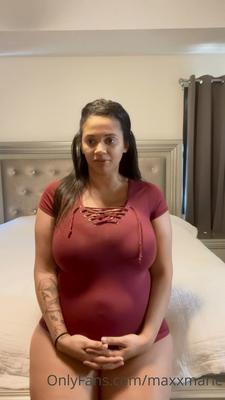 [Onlyfans.com] Maxxmarie - Pregnant Masturbation [2021, solo, pregnant, 1080p, SiteRip]