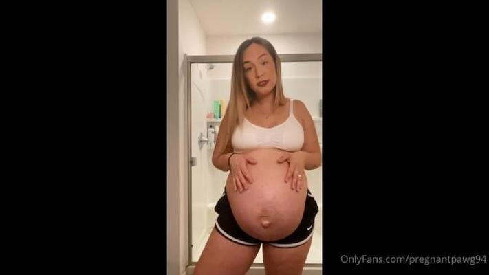 [Onlyfans.com] Pregnantpawg94 – Pregnant Try On Haul [2021, solo, grávida, 1080p, SiteRip]