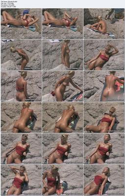 [175 MB] [Voyeur] [voyeur-russian.com] Blonde Nudist / Blond nudists [Voyeur, CamRip]